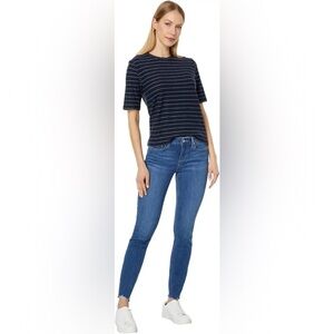 PAIGE | Verdugo ankle distressed hem | size 28